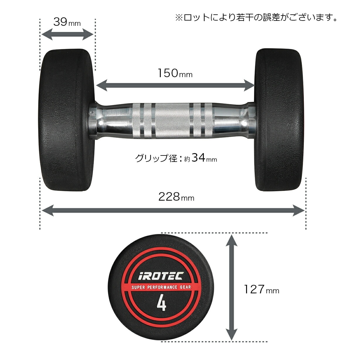 IROTEC NEWラバージムダンベル16KG Amazon | IROTEC(アイロテック) ジム ダンベル 20KG（オール