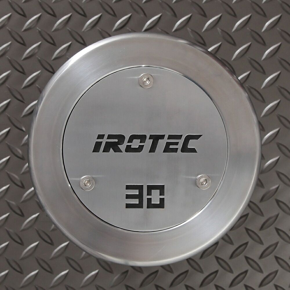 ハードクロームジムダンベル30KG/IROTEC（アイロテック）-1