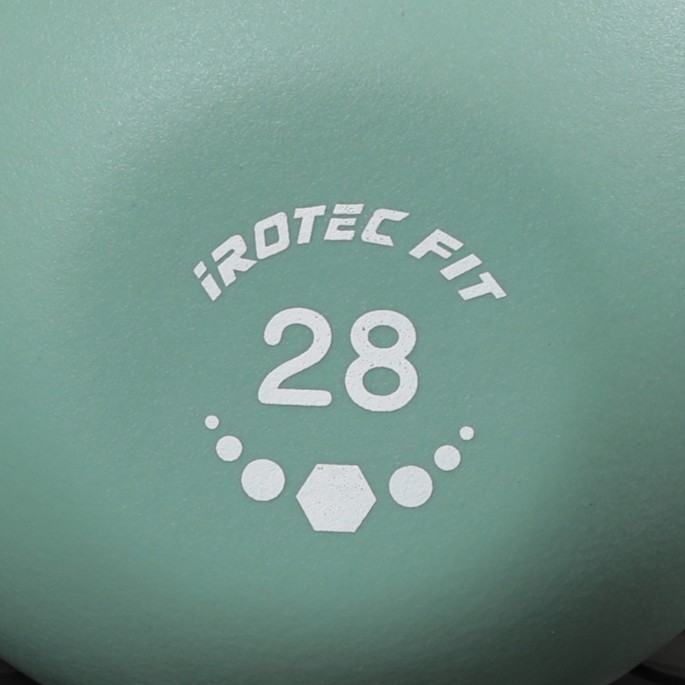 【2026年7月新発売】IROTEC FIT（アイロテック フィット）ネオプレーンケトルベル ピスタチオグリーン 28KG-3