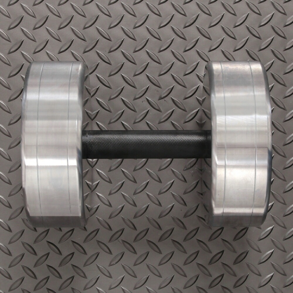 ハードクロームジムダンベル32KG/IROTEC（アイロテック）-2