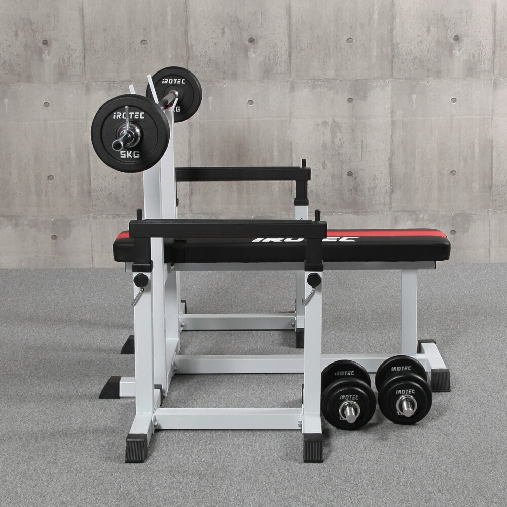 ストレングスセット50K プレスベンチ + アイアンバーベル