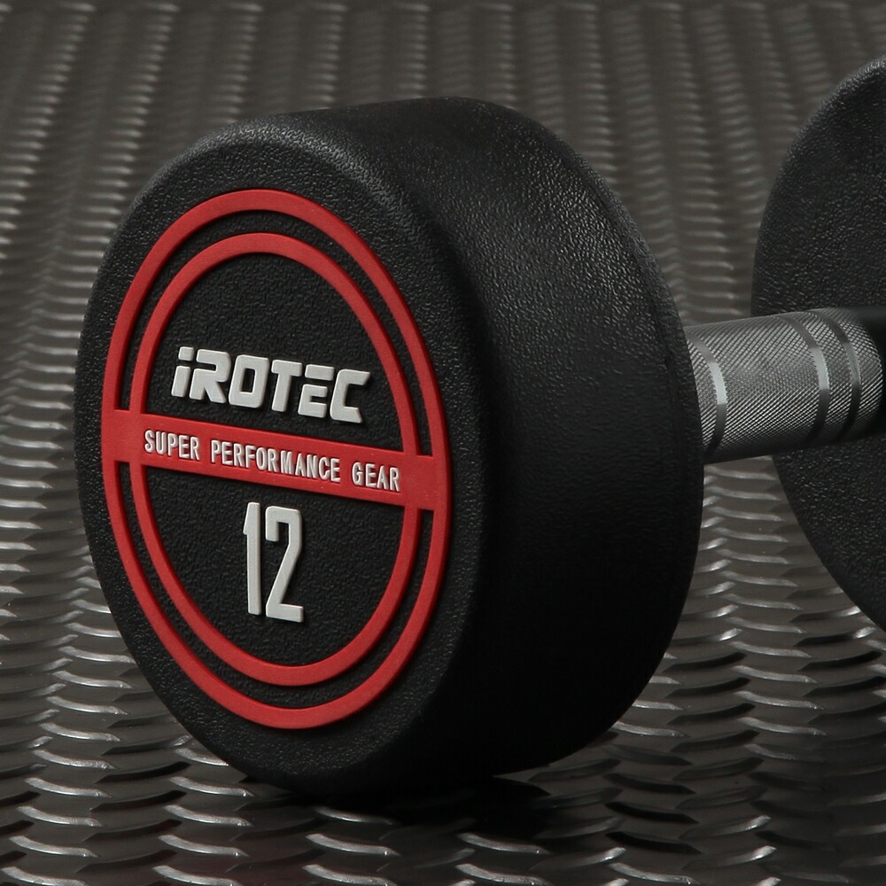 NEWラバージムダンベル12kg / IROTEC（アイロテック）