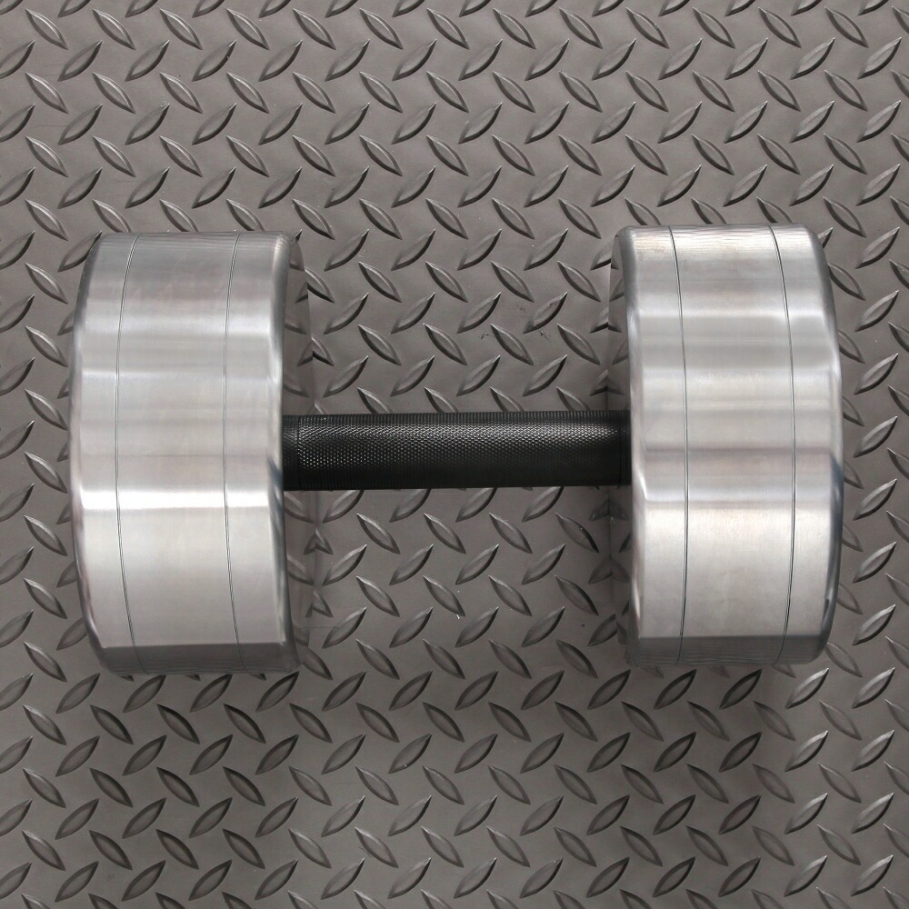 ハードクロームジムダンベル42KG/IROTEC（アイロテック）-2