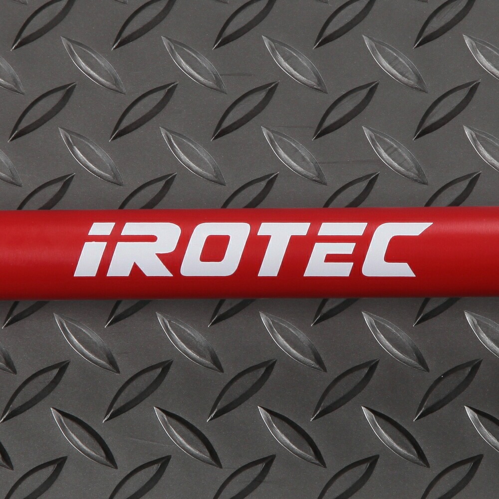 セラコート オリンピックバーベルシャフト レッド（カラー無）ベアリングタイプ/IROTEC（アイロテック）-2