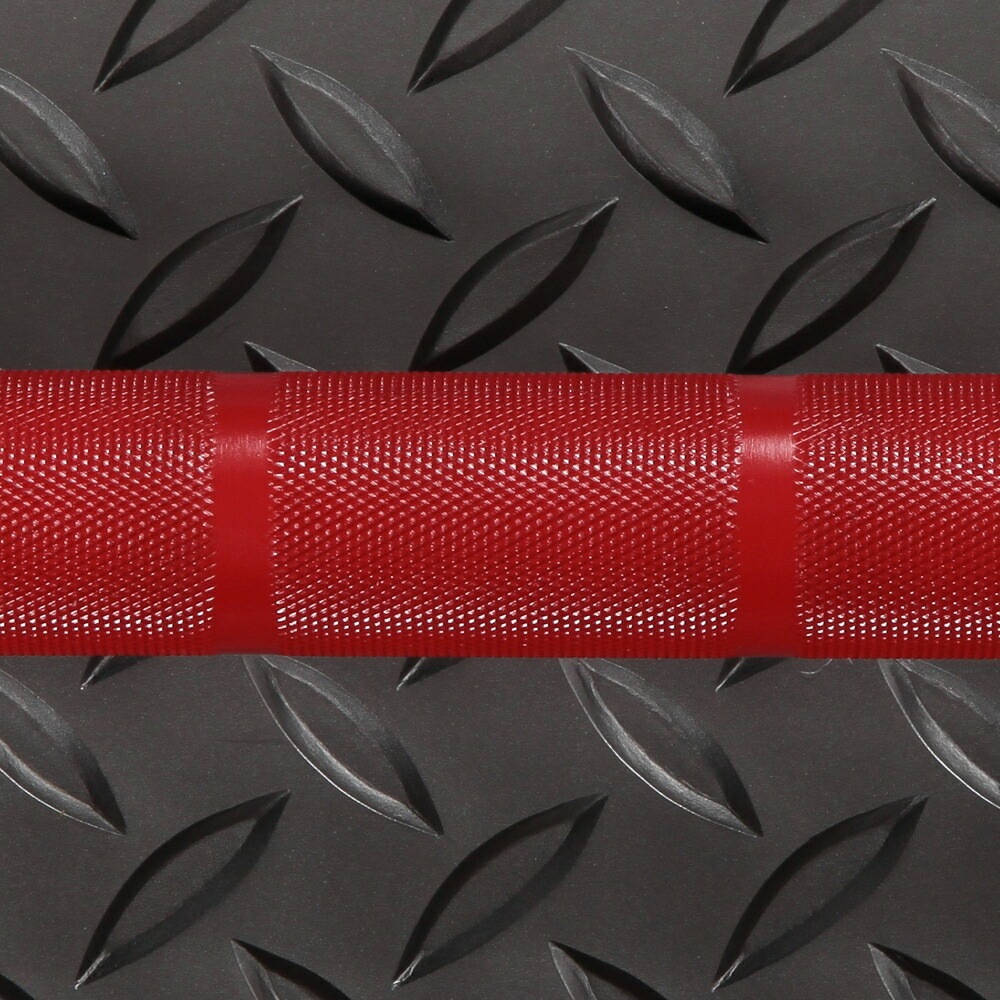 セラコート オリンピックバーベルシャフト レッド（カラー無）ベアリングタイプ/IROTEC（アイロテック）-4