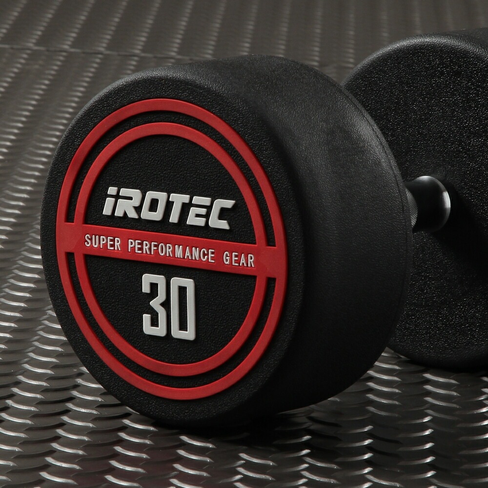 NEWラバージムダンベル30kg / IROTEC（アイロテック）