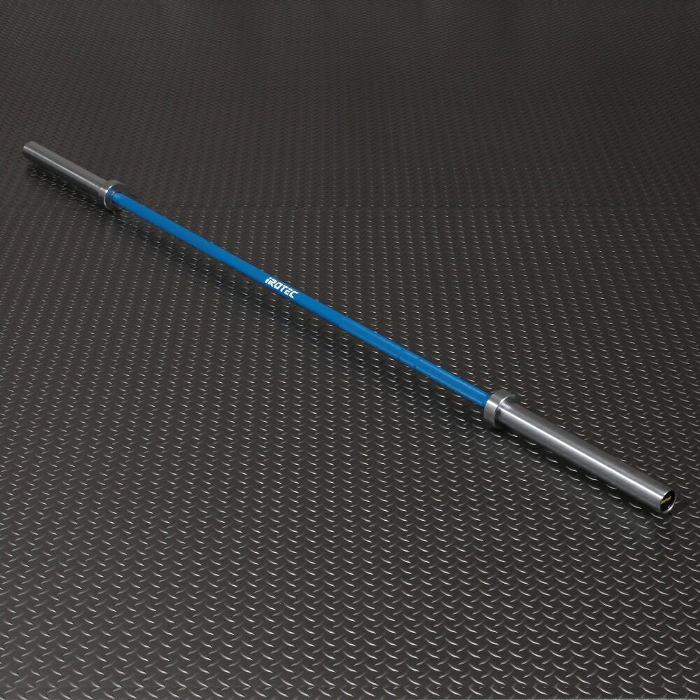 青色バーベルシャフト セラコート オリンピックバーベルシャフト ブルー(カラー無