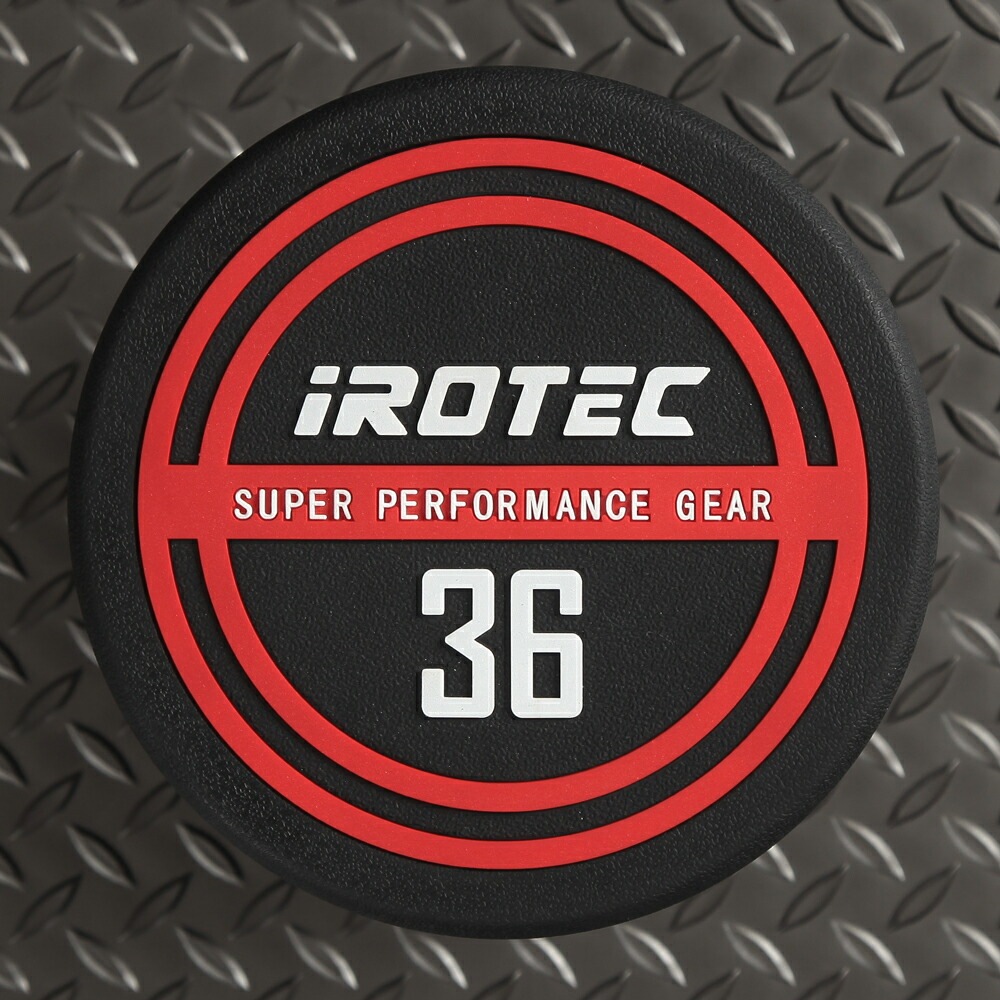 NEWラバージムダンベル36kg / IROTEC（アイロテック）