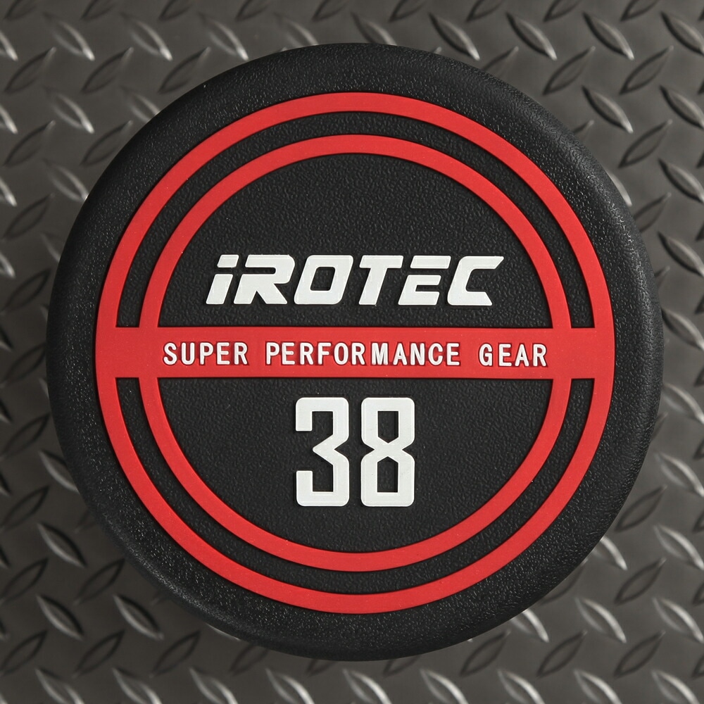 NEWラバージムダンベル38kg / IROTEC（アイロテック）