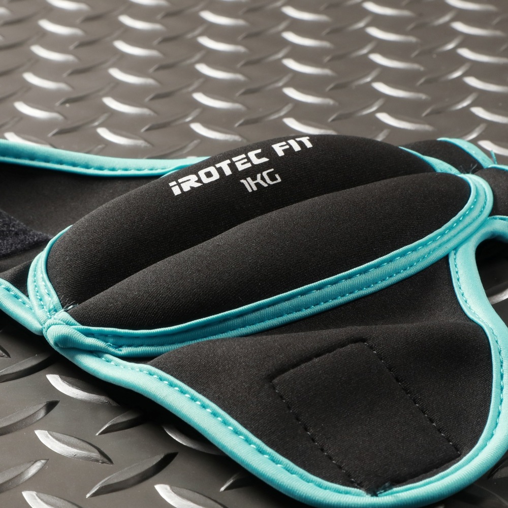 【2025年10月新発売】IROTEC FIT（アイロテックフィット）ネオプレーンパワーウエイトグローブ1000 ブルー 片手1kg×2個セット-3