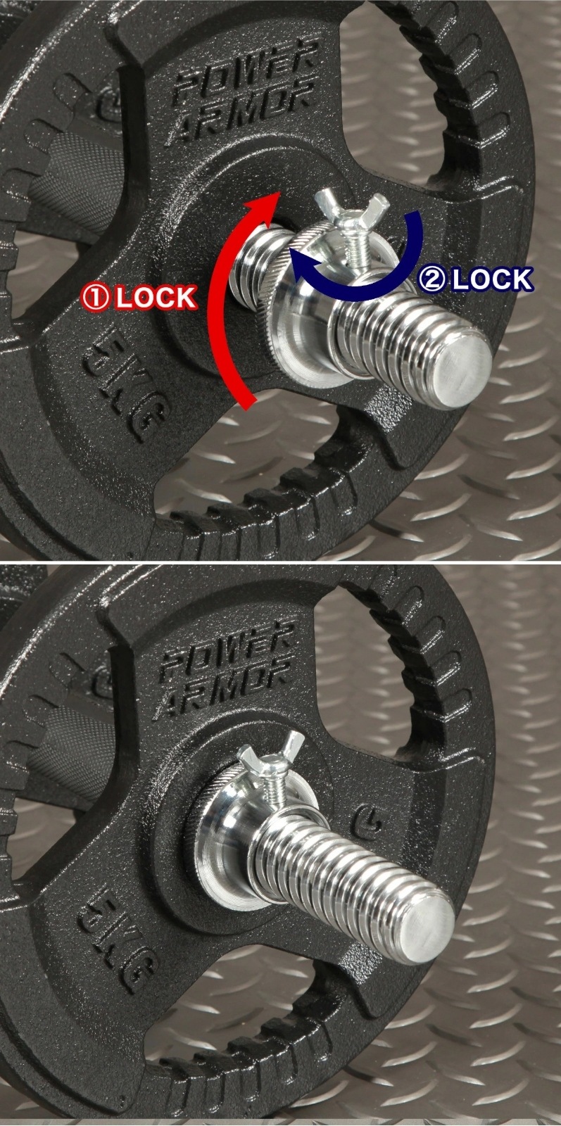 ラバーバーベルダンベル138KGセット/POWER ARMOR（パワーアーマー）-10