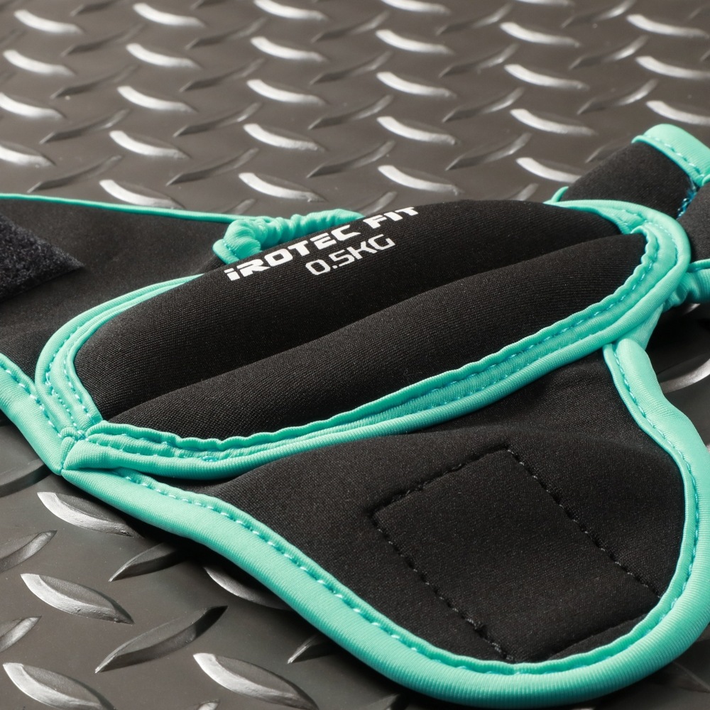 【2025年10月新発売】IROTEC FIT（アイロテックフィット）ネオプレーンパワーウエイトグローブ500 グリーン 片手500g×2個セット-3