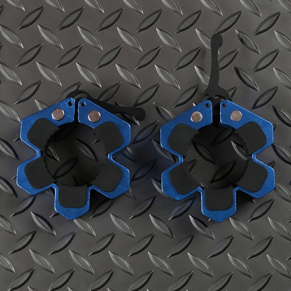 マグネットクイックカラー　オリンピックタイプ　サファイアブルー　　2個セット 径50mm専用カラー（留め具）/IROTEC（アイロテック）-1