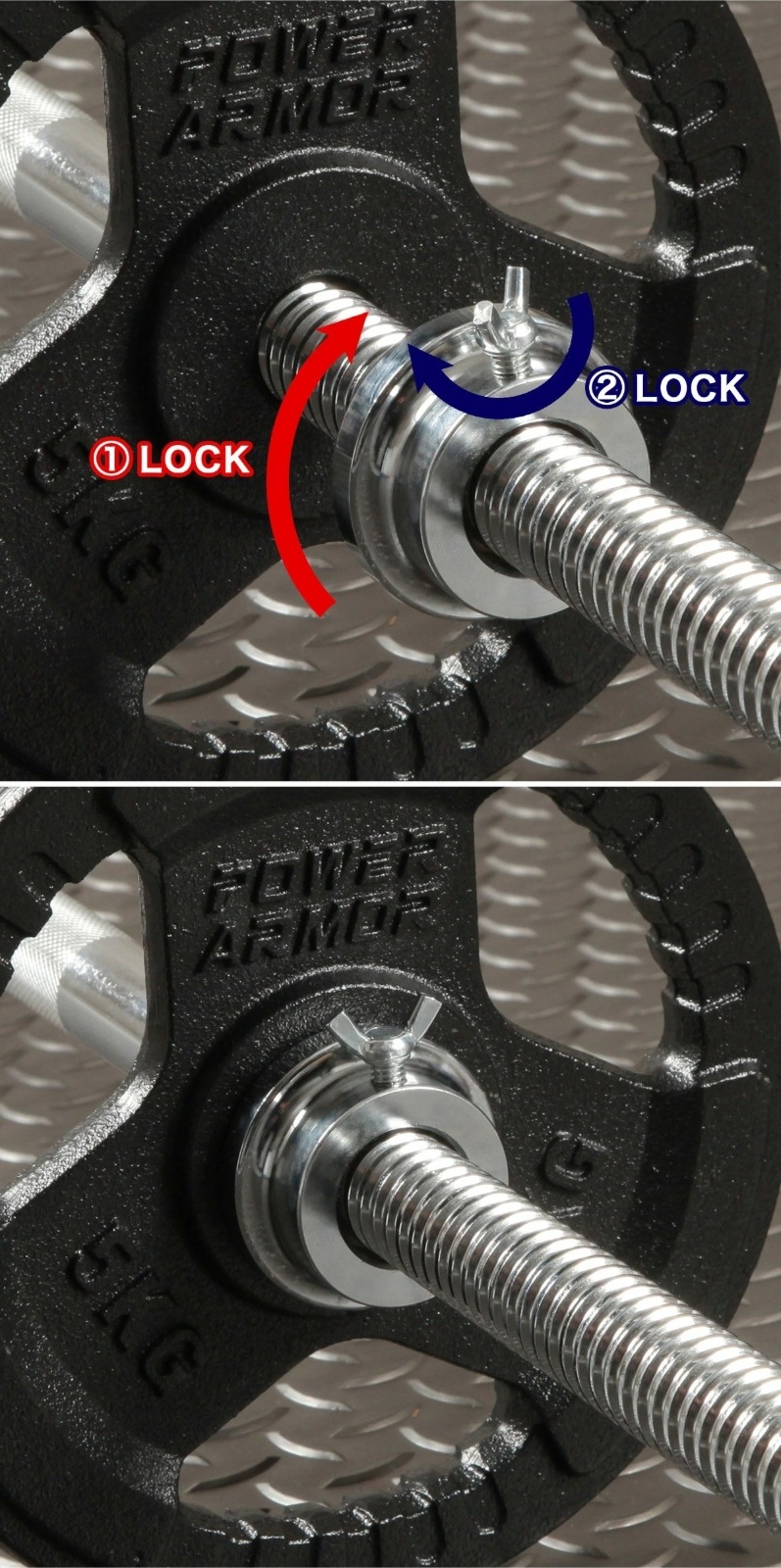 ラバーバーベルダンベル68KGセット/POWER ARMOR（パワーアーマー）-6