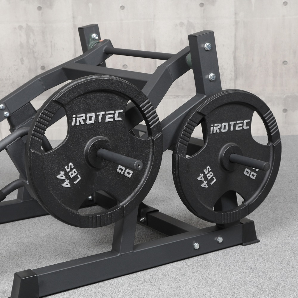 【2025年11月新発売】IROTEC（アイロテック）プレートローディングデッドリフト＆スプリットスクワットマシンHPM -9