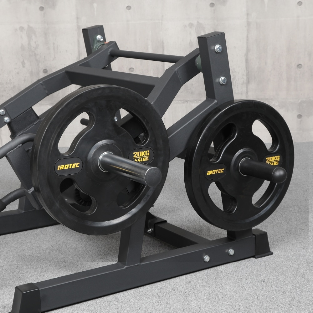 【2025年11月新発売】IROTEC（アイロテック）プレートローディングデッドリフト＆スプリットスクワットマシンHPM -11