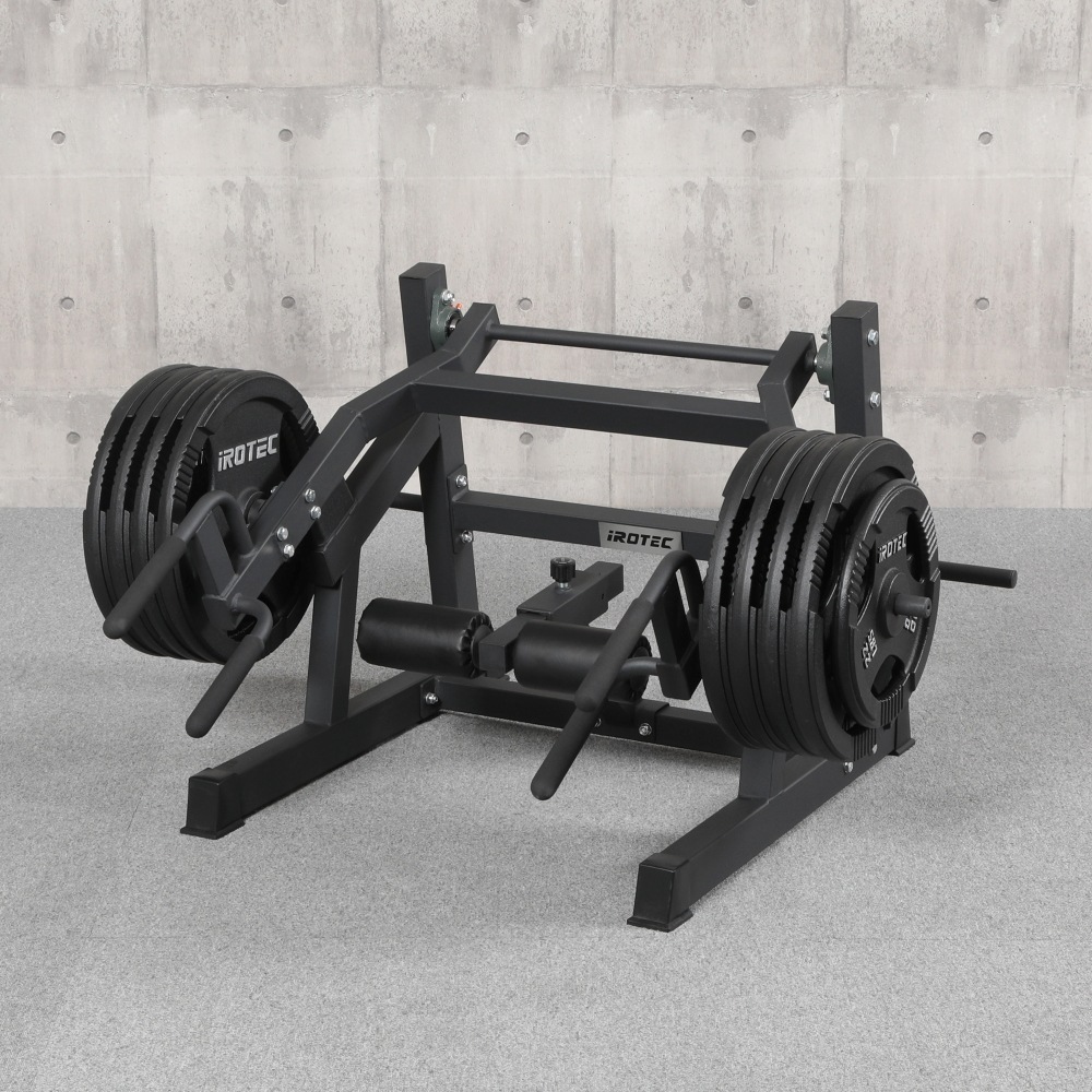 【2025年11月新発売】IROTEC（アイロテック）プレートローディングデッドリフト＆スプリットスクワットマシンHPM -12