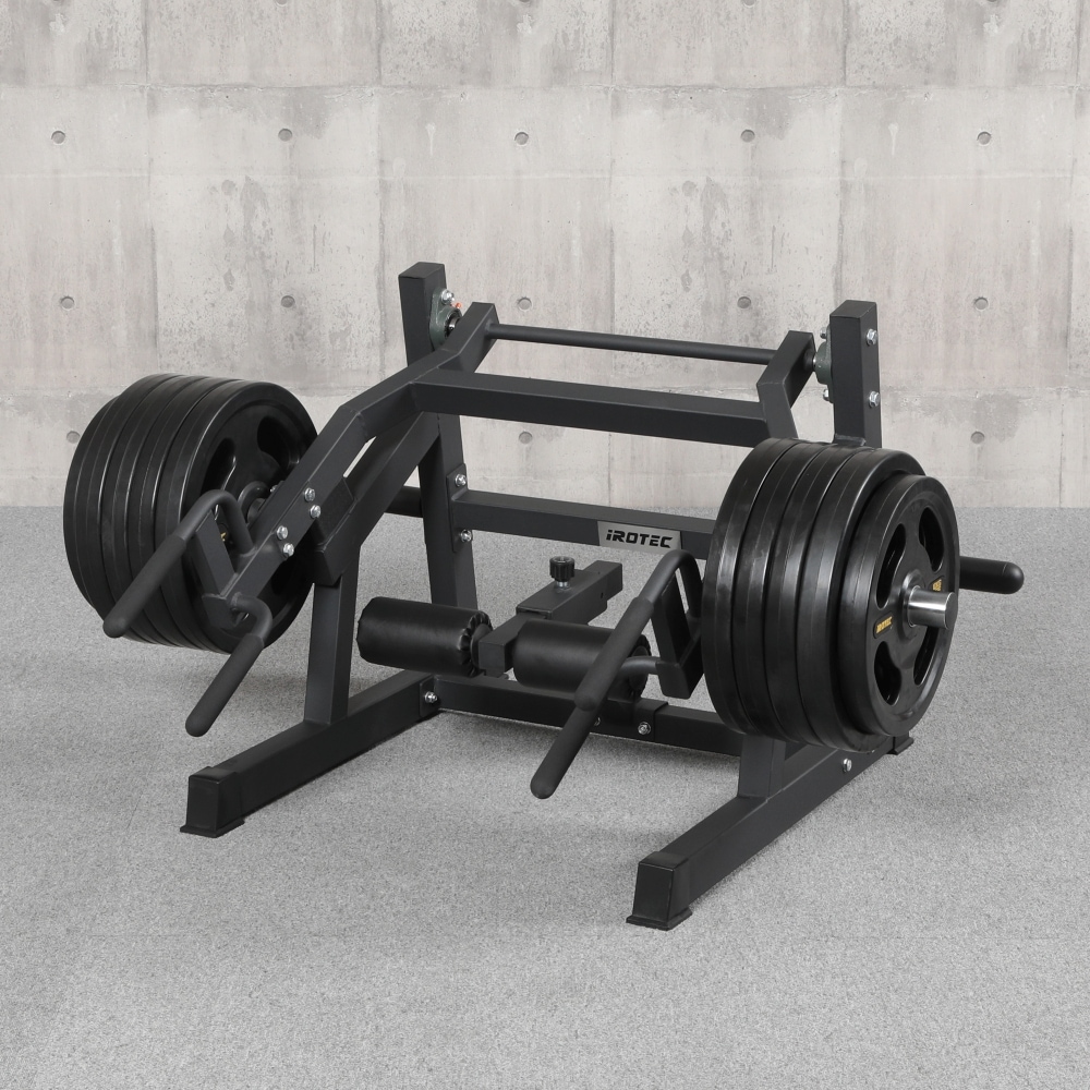 【2025年11月新発売】IROTEC（アイロテック）プレートローディングデッドリフト＆スプリットスクワットマシンHPM -13