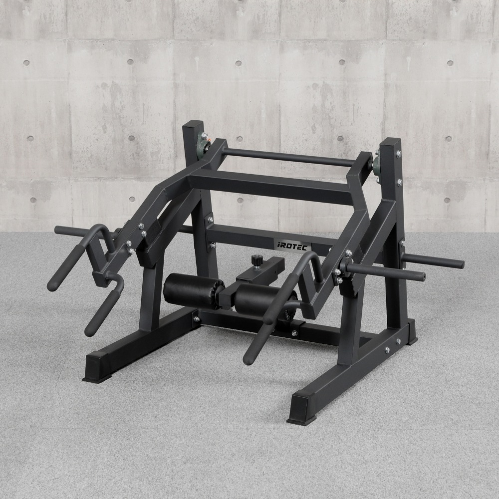 【2025年11月新発売】IROTEC（アイロテック）プレートローディングデッドリフト＆スプリットスクワットマシンHPM -0