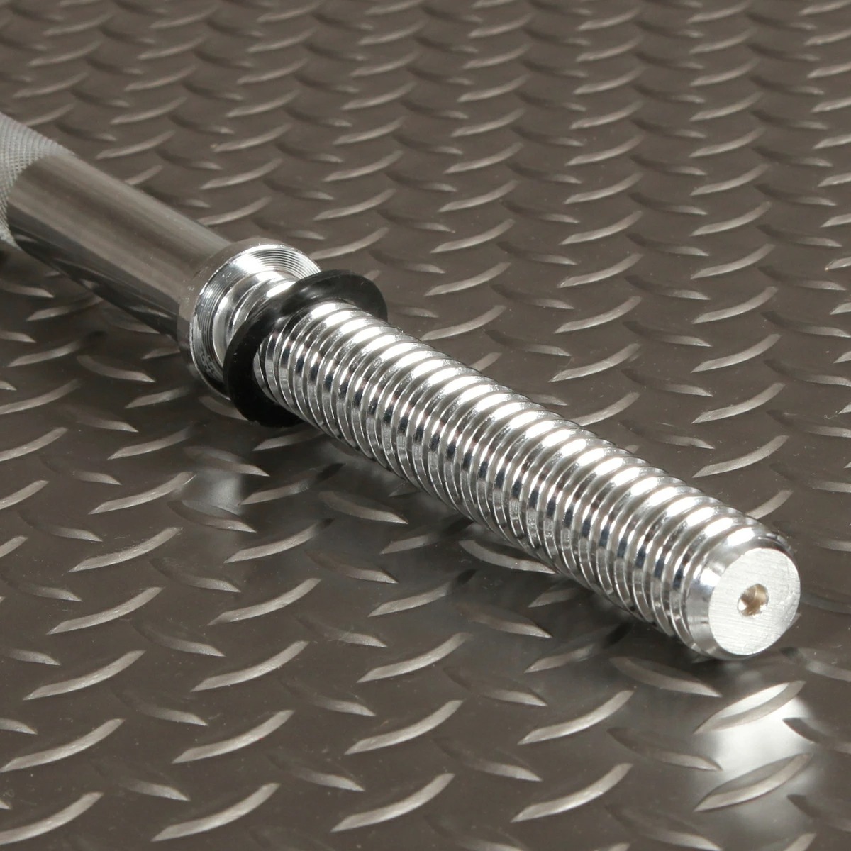 【弊社パワーラックでも使用可能】ショートラバーバーベル98KGセット/POWER ARMOR（パワーアーマー）-3