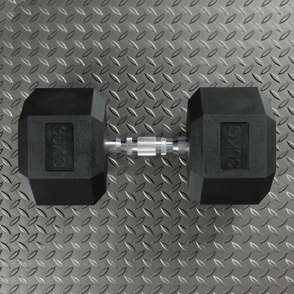 【大好評につき完売！次回入荷予定は12月中旬頃】ラバーHEXダンベル35KG（2本セット）/POWER ARMOR（パワーアーマー）-1