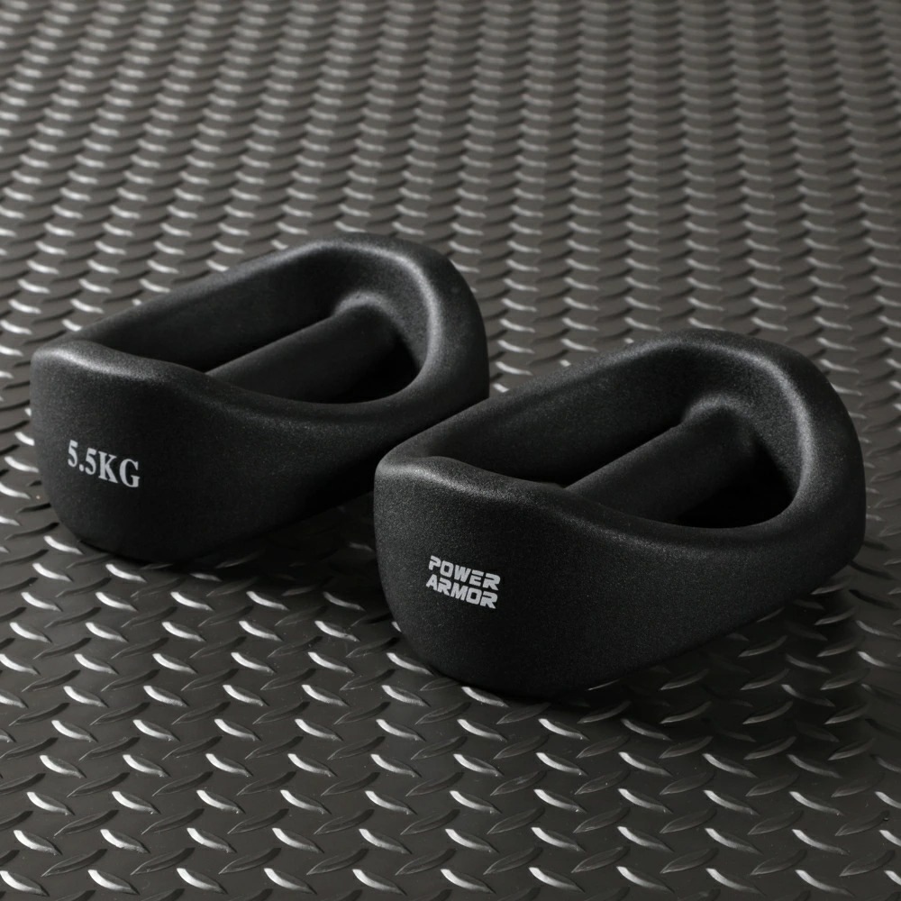 【新デザインダンベル】POWER ARMOR(パワーアーマー)マルチファンクショナルダンベル5.5KG（5.5KG×2個セット）-0