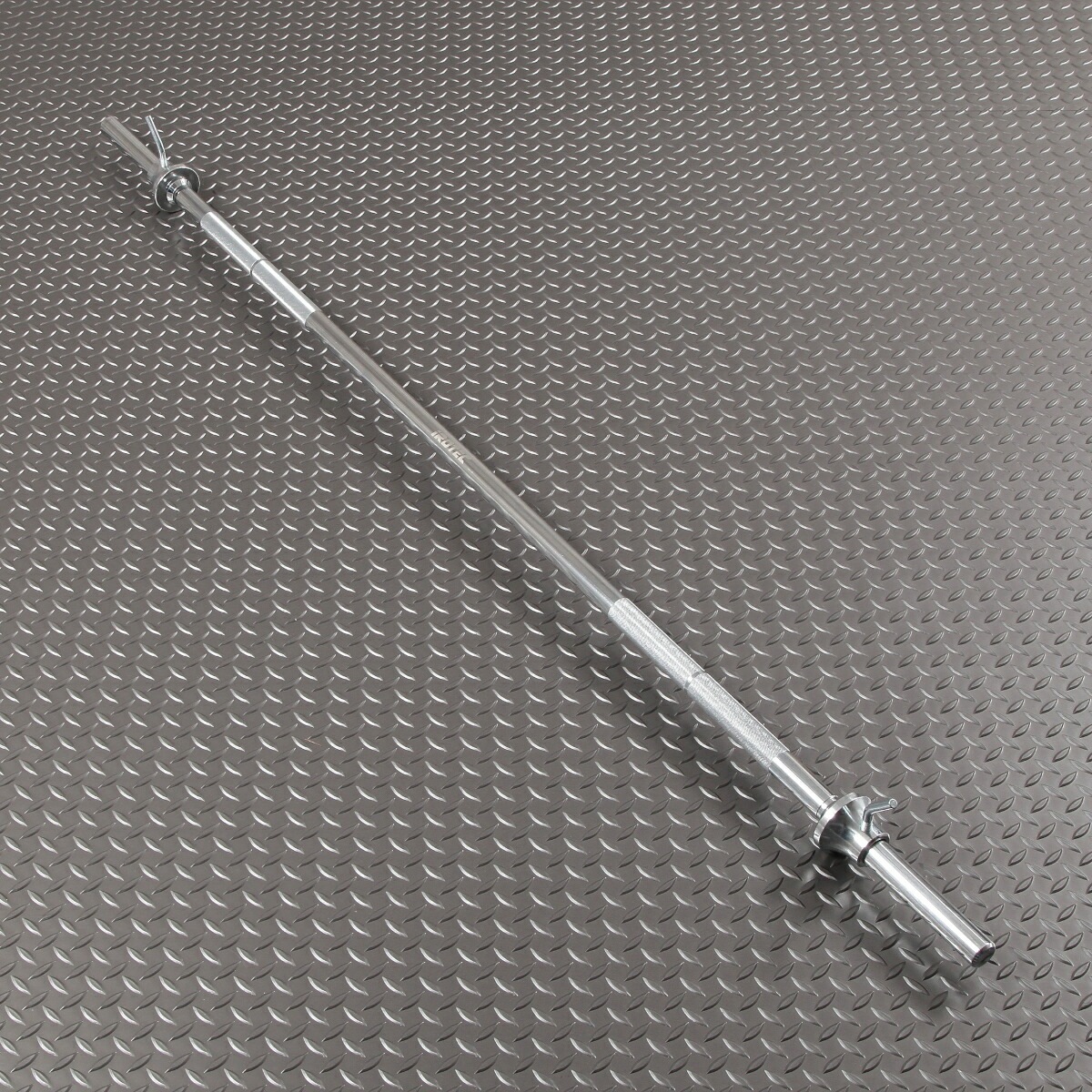 【弊社パワーラックでも使用可能】ショートアイアンバーベル98KGセット/IROTEC（アイロテック）-4