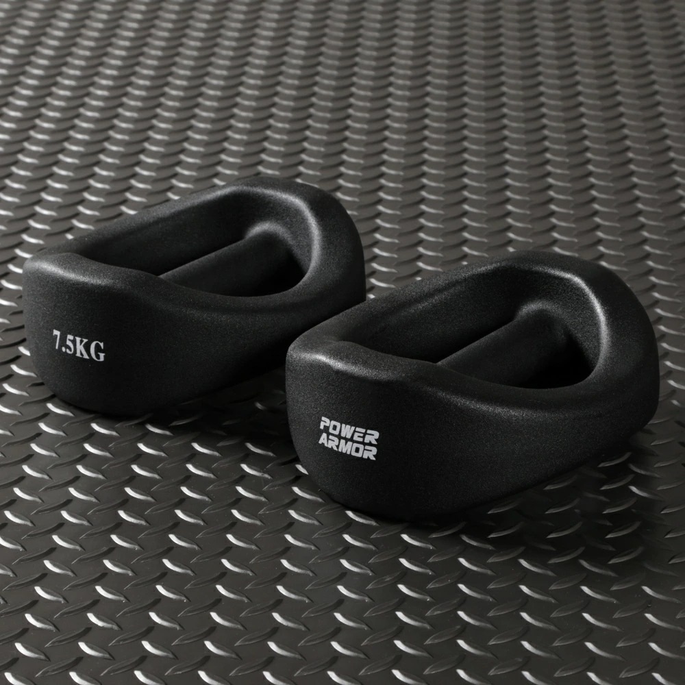 【新デザインダンベル】POWER ARMOR(パワーアーマー)マルチファンクショナルダンベル7.5KG（7.5KG×2個セット）-0
