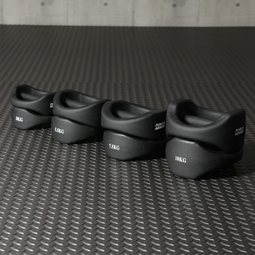 【新デザインダンベル】POWER ARMOR(パワーアーマー)マルチファンクショナルダンベル10KG（10KG×2個セット）-8