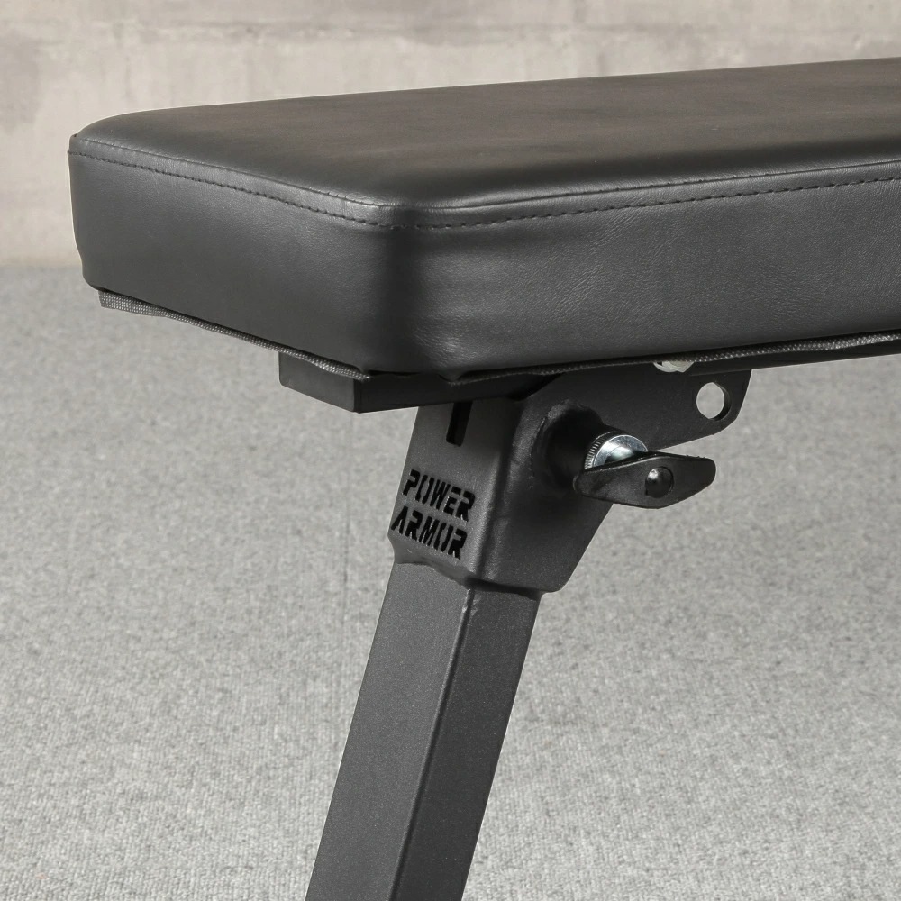 【大好評につき完売！次回入荷予定は2026年1月下旬頃】【組立不要】フォールディングフラットベンチ/POWER ARMOR（パワーアーマー）-3