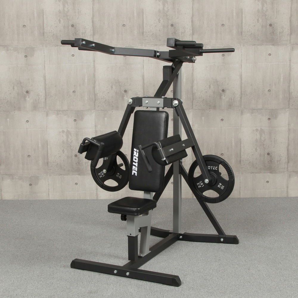 シーテッドラテラルレイズ＆ショルダープレスマシン/IROTEC(アイロテック)-22