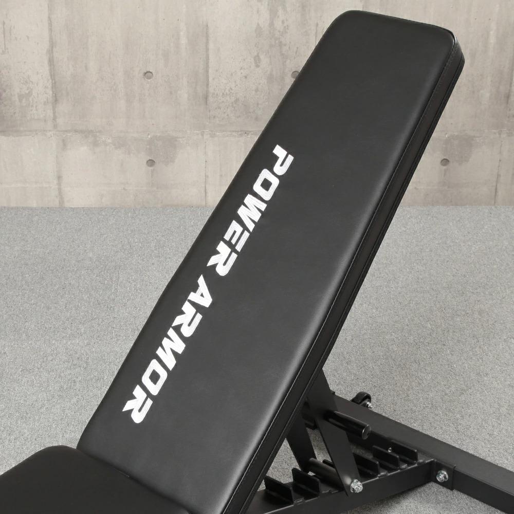 【大好評につき完売！次回入荷予定は12月下旬頃※年内発送不可※】アジャスタブルウエイトベンチ/POWER ARMOR（パワーアーマー）-6