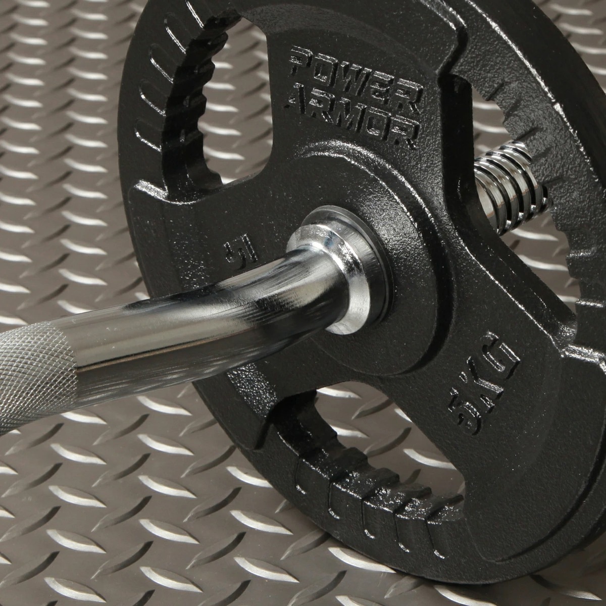 レギュラースーパーカールバーアイアン36KGセット（スーパーカールバー+アイアンプレート15KG×2枚）/POWER ARMOR（パワーアーマー）-4