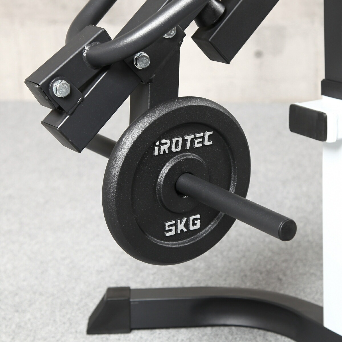 【遂に新発売！弊社マルチポジションベンチ専用アタッチメント】マルチポジションベンチ専用プレートロードバイセプスカールアタッチメント/IROTEC（アイロテック）-3