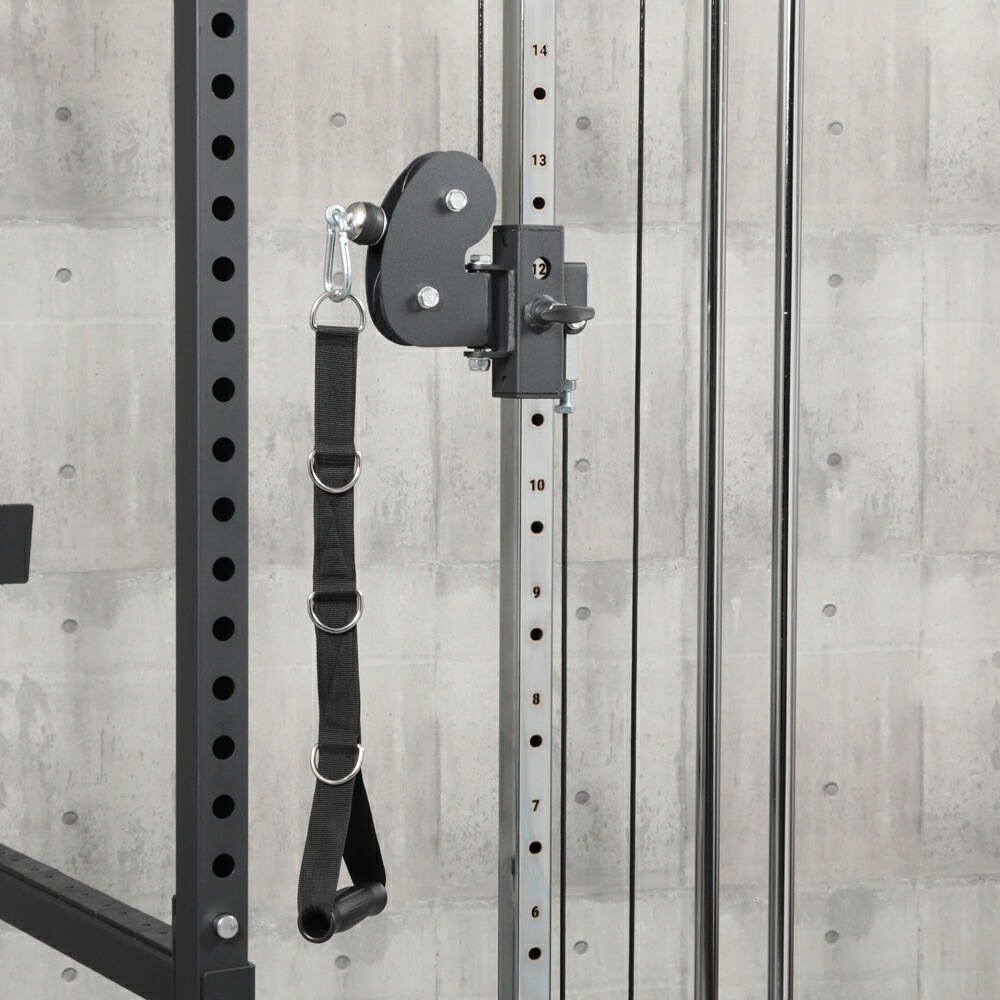 パワーラックブラックコンボ専用ケーブルクロスマシンアタッチメント / IROTEC（アイロテック）-4