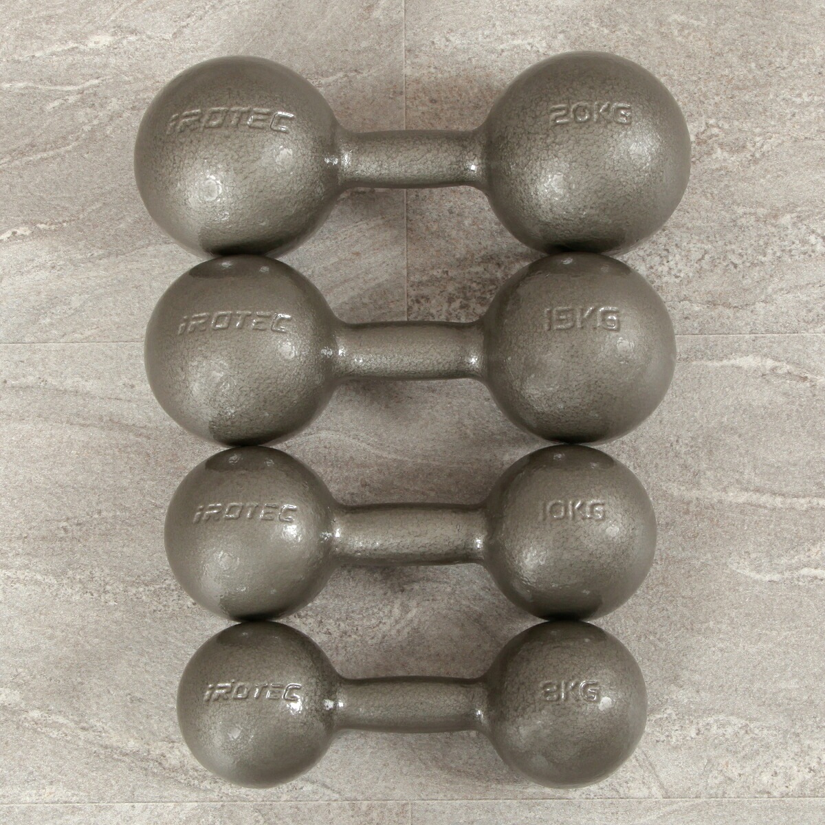 ハンマートーンダンベル16kgセット(片手8kg×2個) IROTEC (アイロテック)