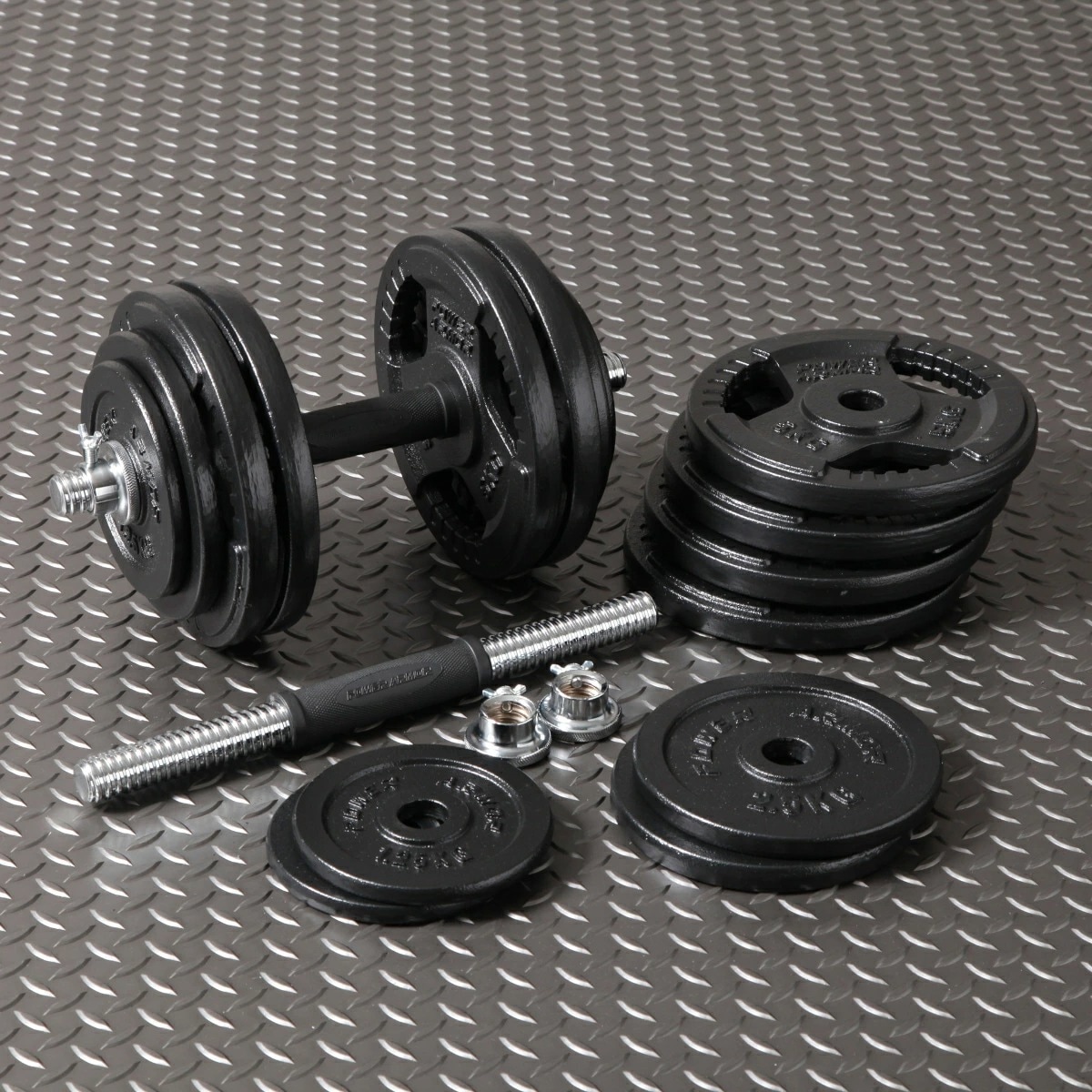 【大好評につき完売！次回入荷予定は12月下旬頃※年内発送不可※】ビルドアップコアセット59（アジャスタブルベンチ+アイアンダンベル59KGセット）/POWER ARMOR（パワーアーマー）-16