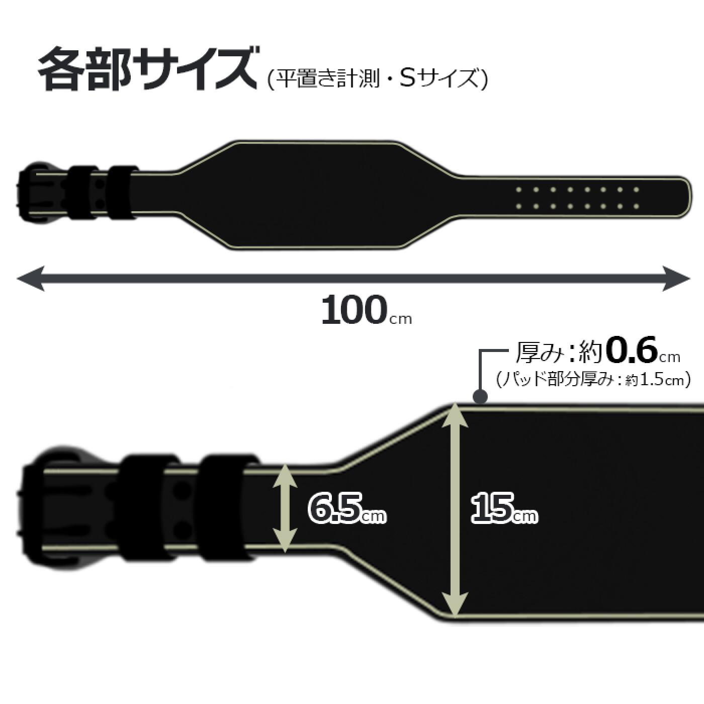 【製造遅延の為Mサイズ10月下旬頃入荷予定】レザーウエイトリフティングベルトワイドタイプ【ブラック】/IROTEC（アイロテック）-12