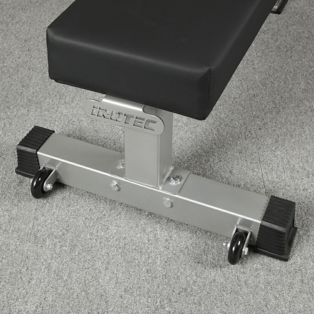 ハードグリップフラットベンチHPM【シルバー】/IROTEC(アイロテック)-5