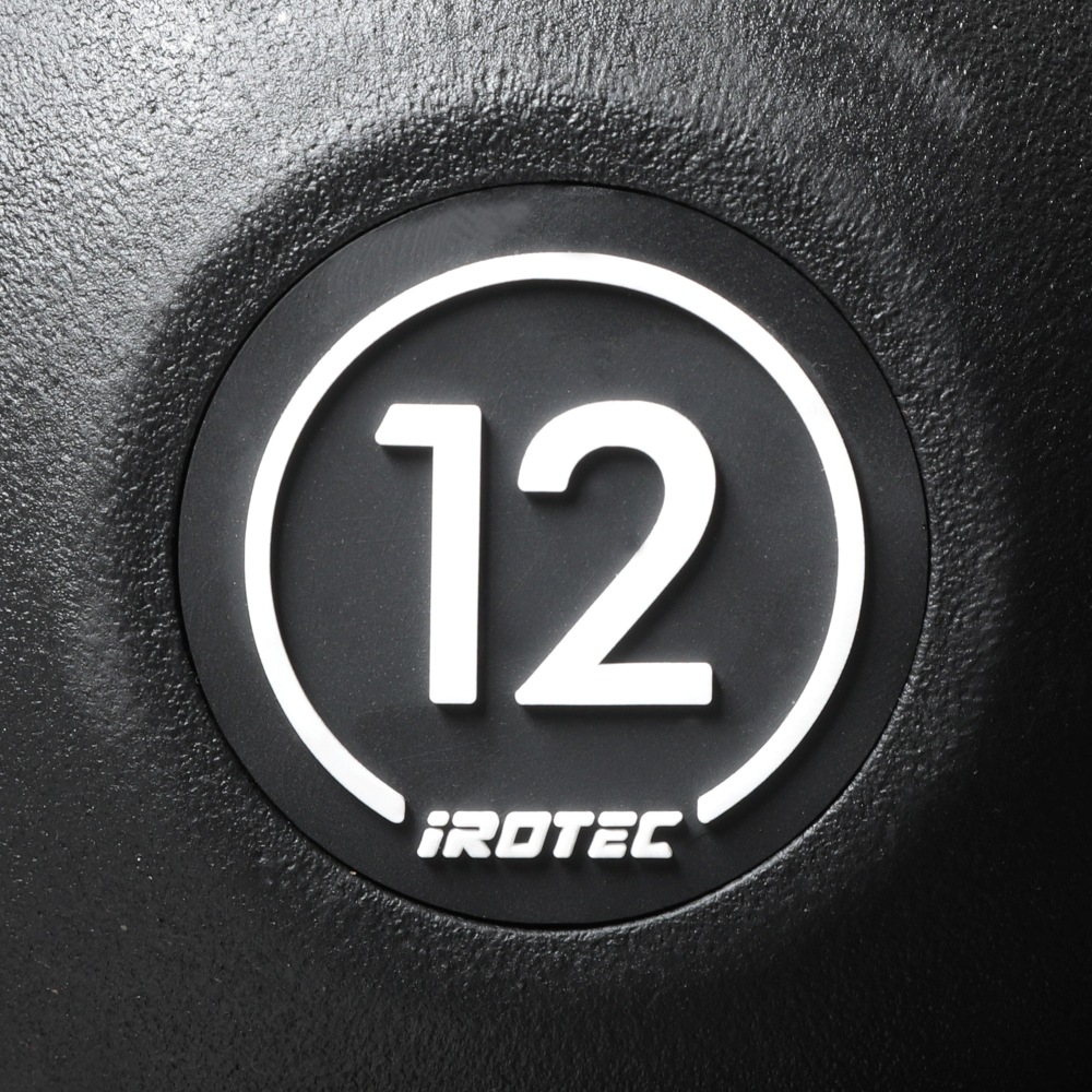 【2026年5月新発売】IROTEC（アイロテック）ラバーコートケトルベル12KG-3
