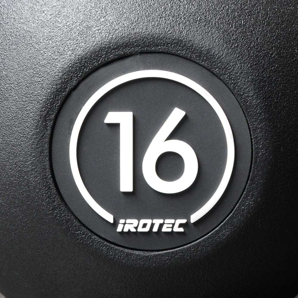 【2026年5月新発売】IROTEC（アイロテック）ラバーコートケトルベル16KG-3