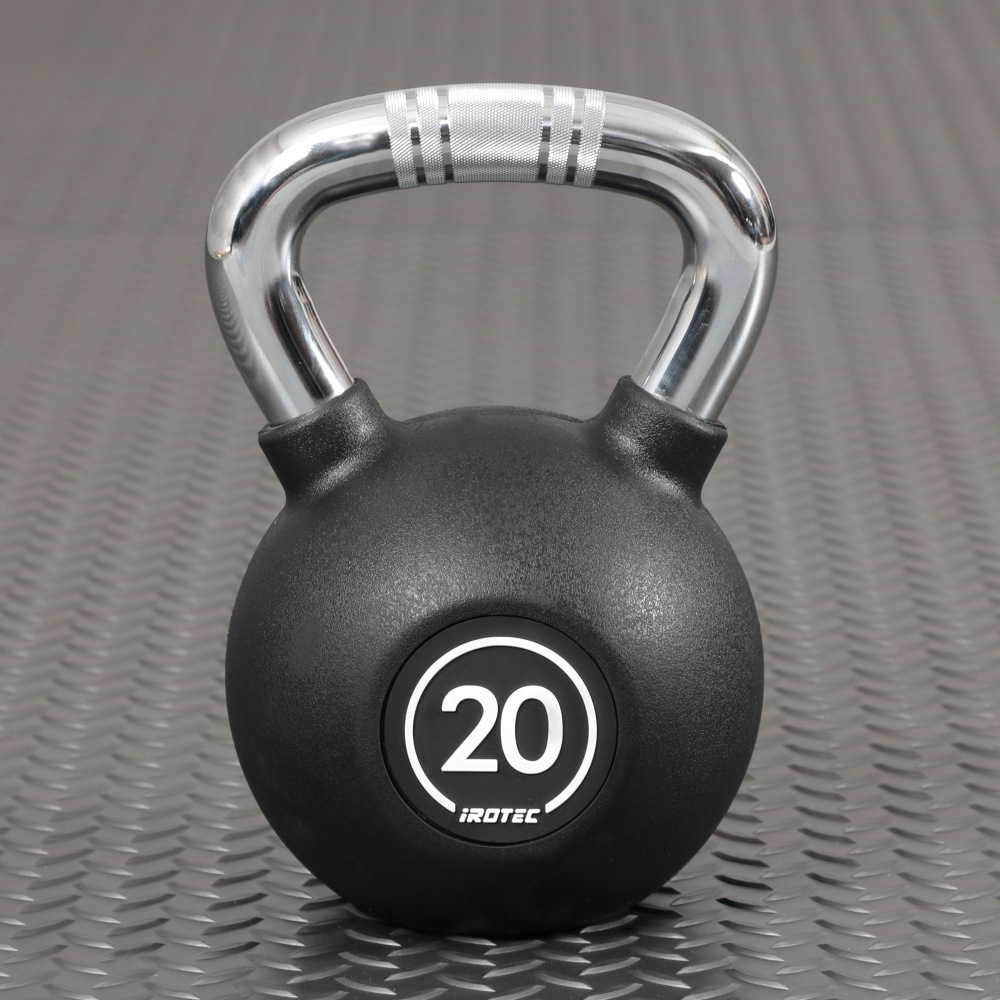 ケトルベル　PRO ACTIVE(プロアクティブ) 20kg IROTEC（アイロテック）ラバーコートケトルベル20KG
