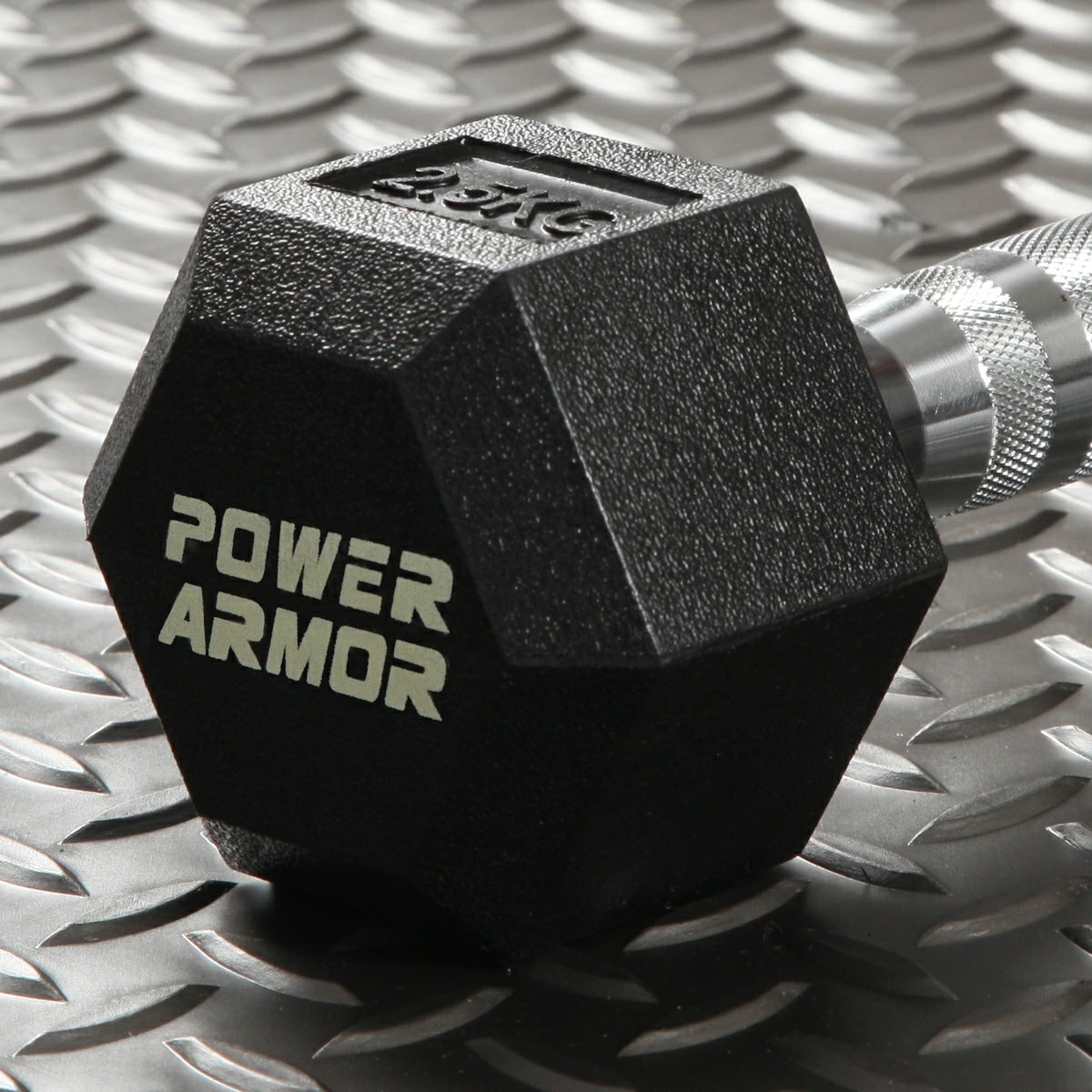 【大好評に付き完売！次回入荷予定は9月下旬頃】ラバーHEXダンベル2.5KG（2本セット）/POWER ARMOR（パワーアーマー）-0