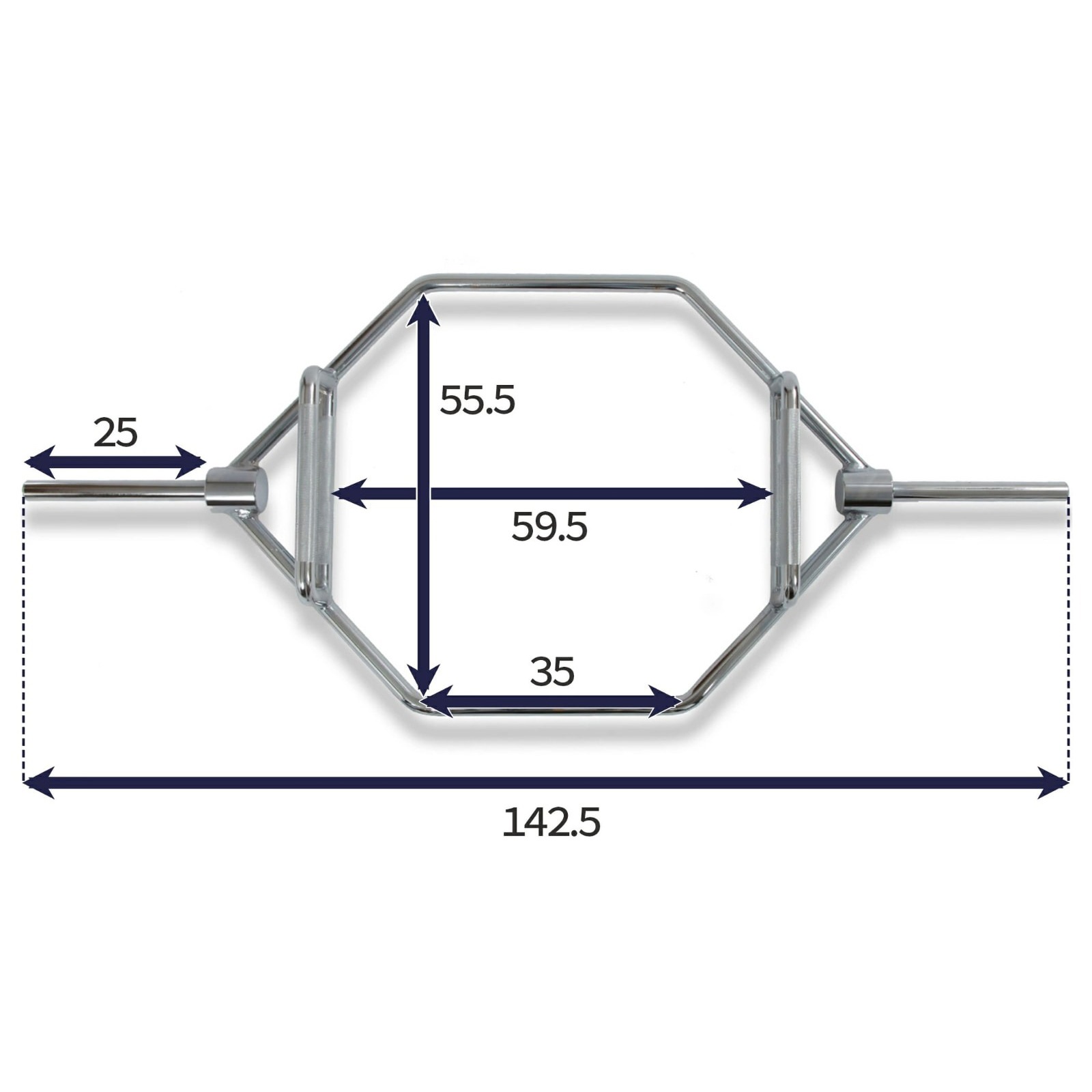 レギュラーHEXバー 【穴径29mm】 IROTEC (アイロテック)