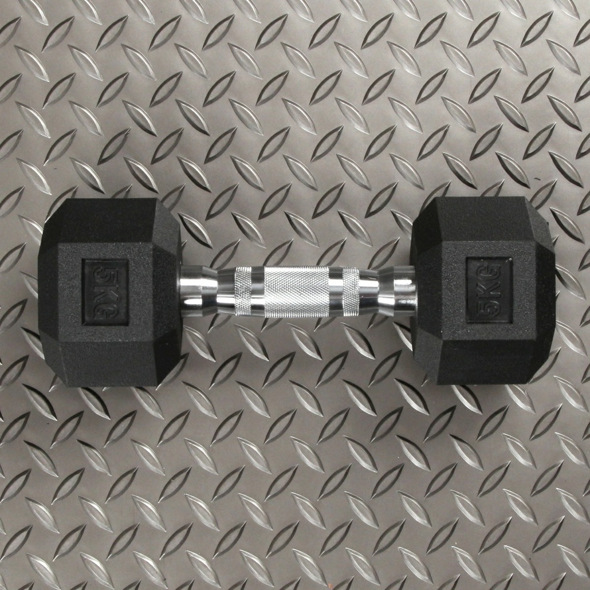 ラバーHEXダンベル5KG（2本セット）/POWER ARMOR（パワーアーマー）