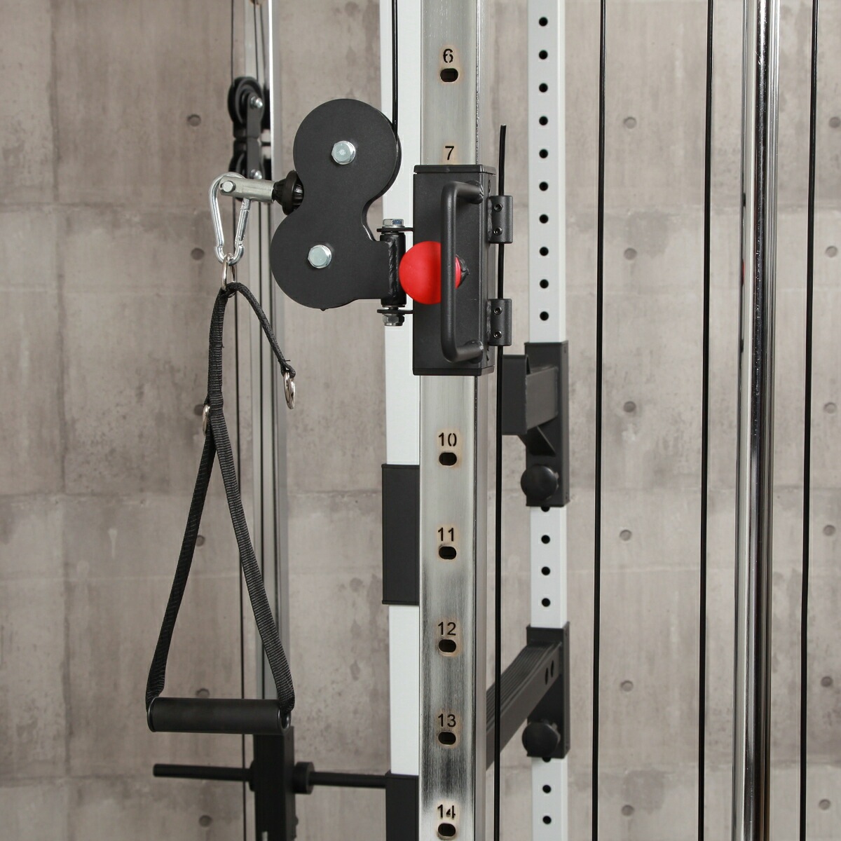 【大人気！待望のケーブルクロスアタッチメント】マルチパワーラック専用ケーブルクロスマシンアタッチメント/IROTEC（アイロテック）-8