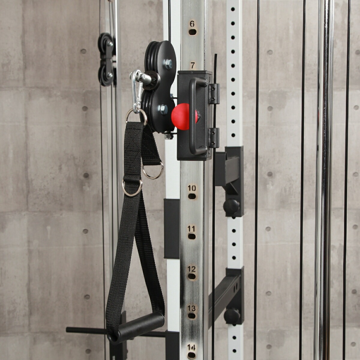 【大人気！待望のケーブルクロスアタッチメント】マルチパワーラック専用ケーブルクロスマシンアタッチメント/IROTEC（アイロテック）-9