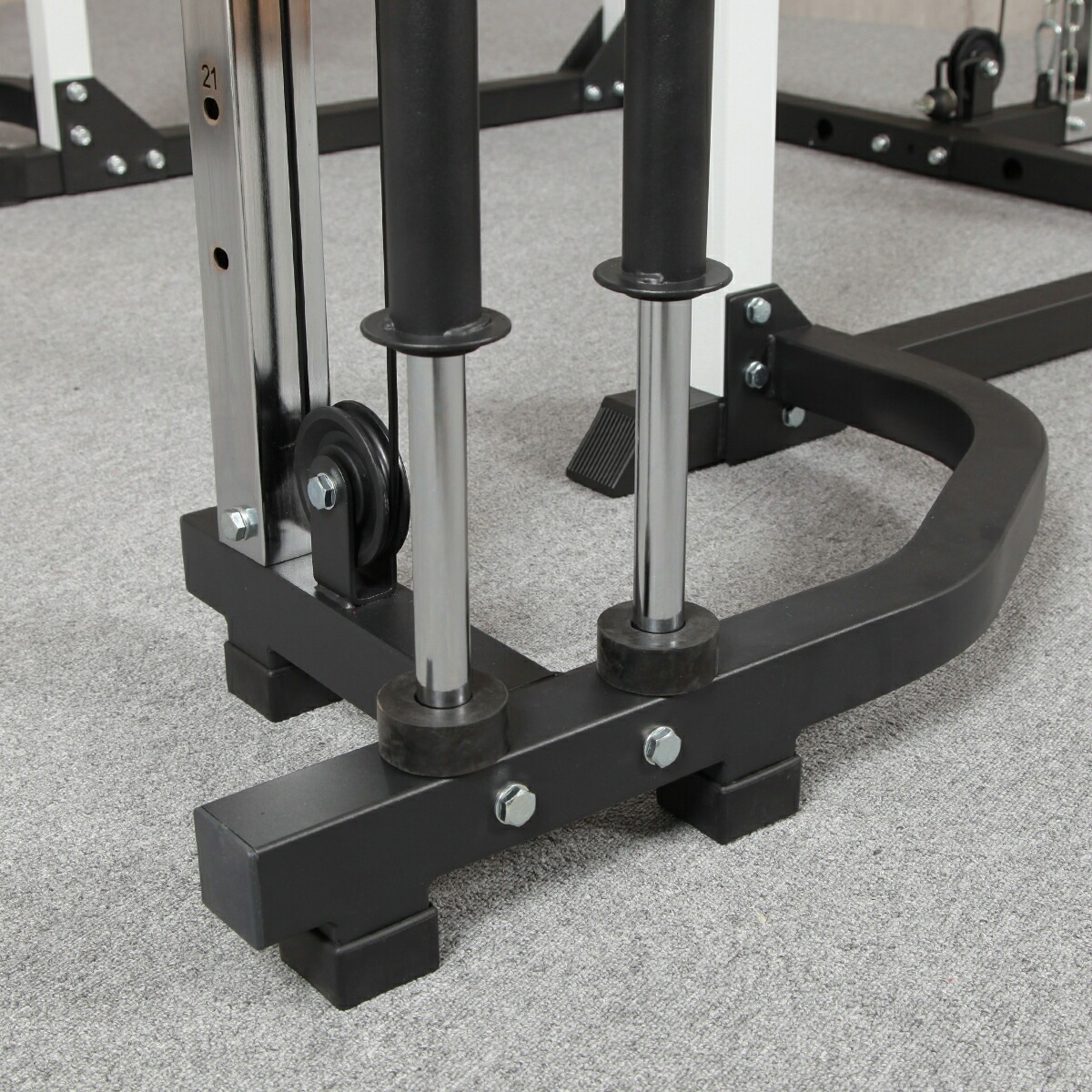 【大人気！待望のケーブルクロスアタッチメント】マルチパワーラック専用ケーブルクロスマシンアタッチメント/IROTEC（アイロテック）-10