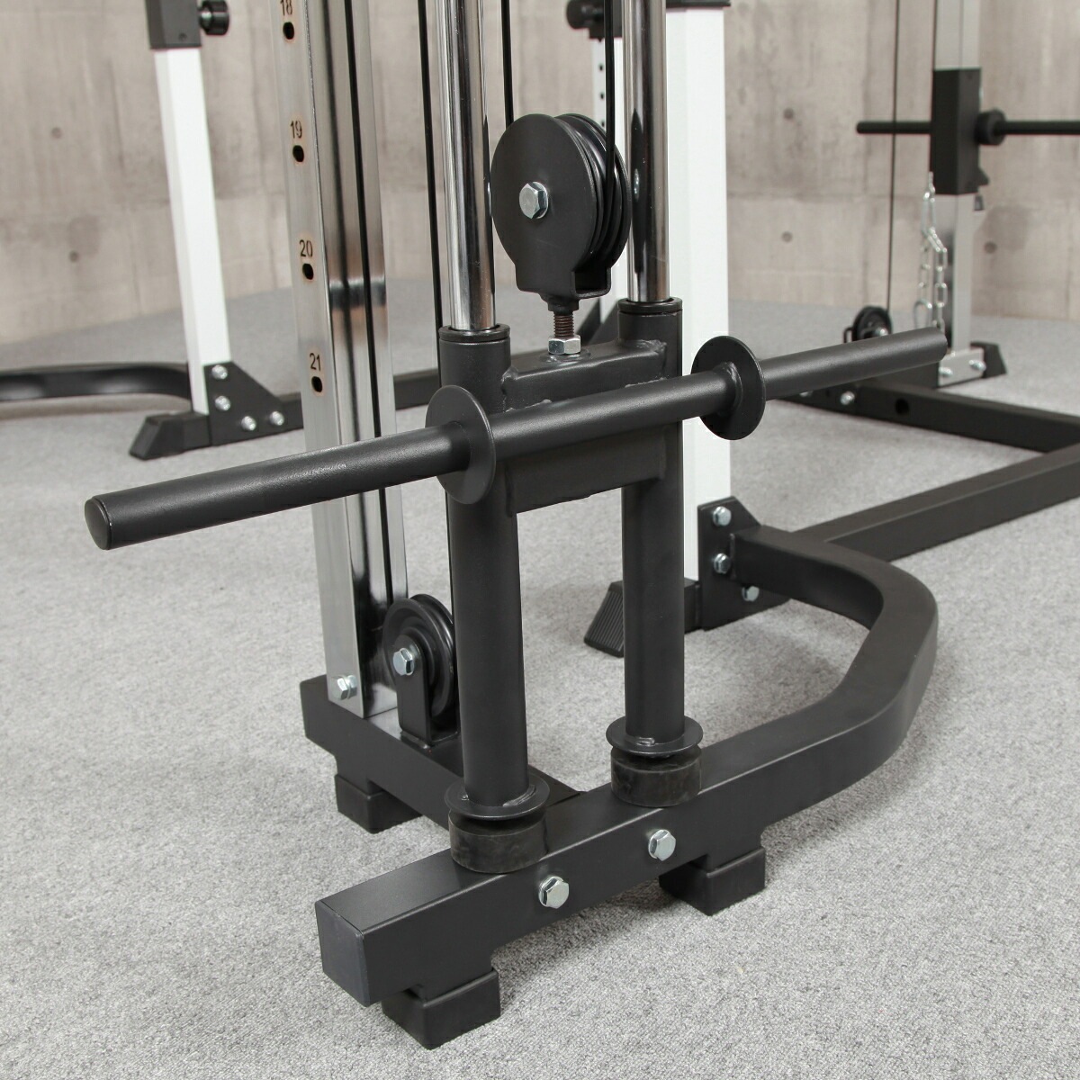 【大人気！待望のケーブルクロスアタッチメント】マルチパワーラック専用ケーブルクロスマシンアタッチメント/IROTEC（アイロテック）-11