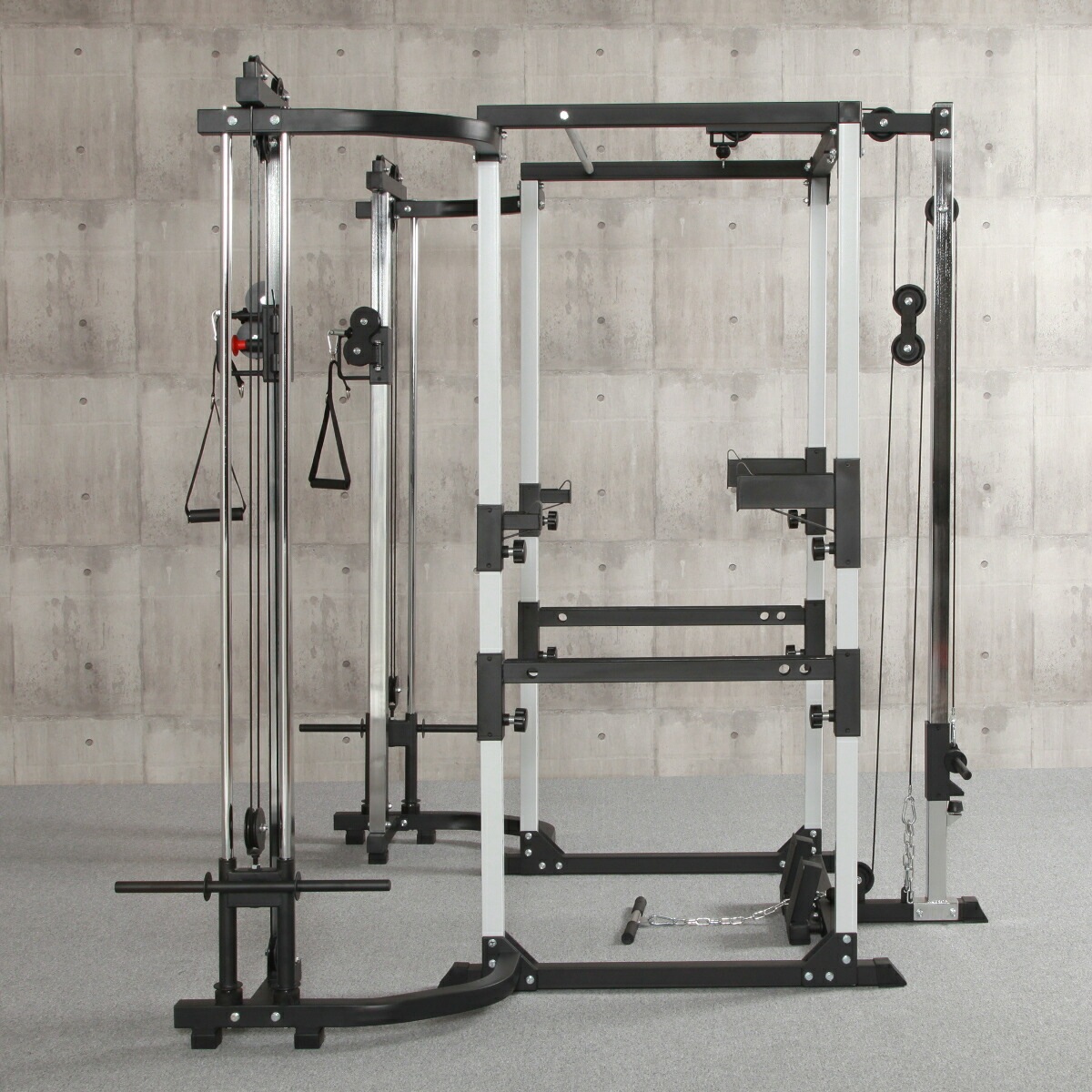 【大人気！待望のケーブルクロスアタッチメント】マルチパワーラック専用ケーブルクロスマシンアタッチメント/IROTEC（アイロテック）-3